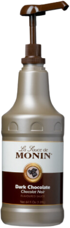 MONIN Dark Chocolate Sauce 1.89L