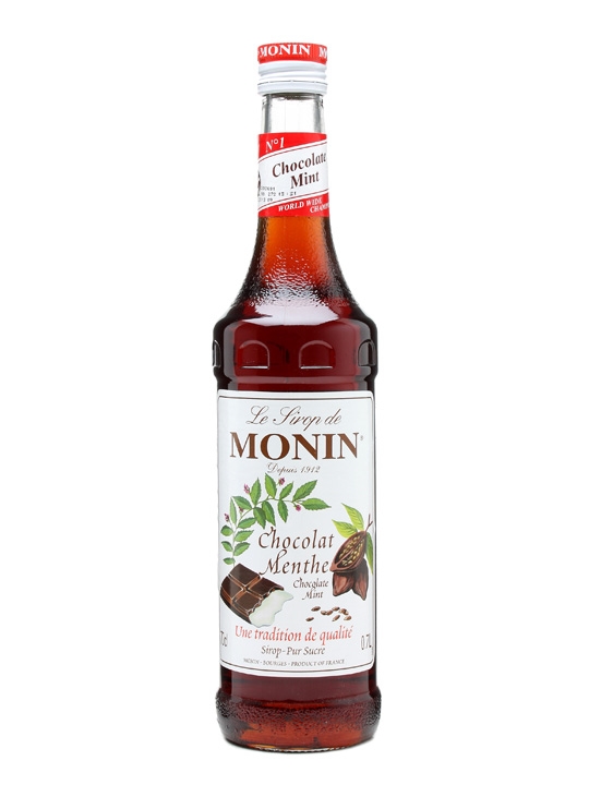 MONIN Chocolate Mint syrup