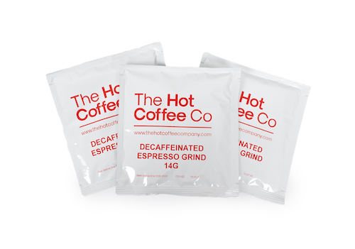 HCC Decaffeinated Espresso Grind Sachets