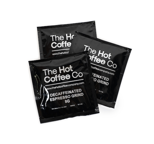 HCC Decaffeinated Espresso Grind (8G) Sachets